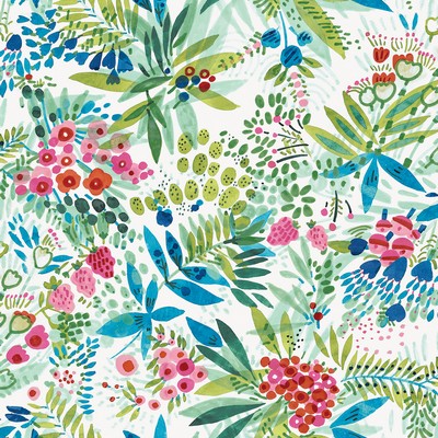 Brewster Wallcovering Brights Naupaka Peel & Stick Wallpaper Multicolor