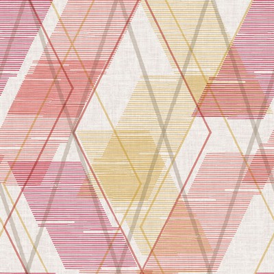 Brewster Wallcovering Coral Wallis Peel & Stick Wallpaper Pinks