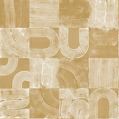 Brewster Wallcovering Yellow Vaughn Geometric Peel & Stick Wallpaper Yellows