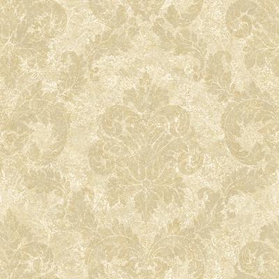 Brewster Wallcovering Cream Dreamy Damask Cream