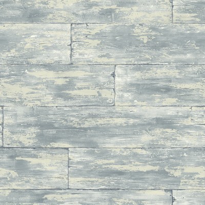 Brewster Wallcovering Shipwreck Grey Wood Wallpaper Grey