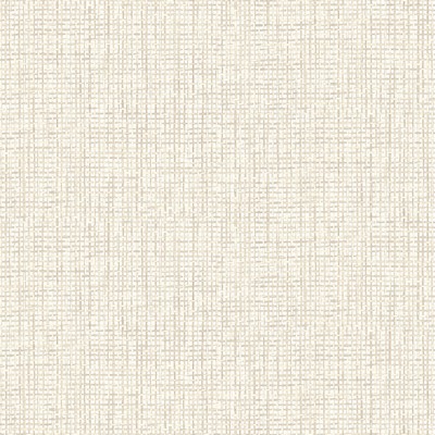 Brewster Wallcovering Woven Summer White Grid Wallpaper White