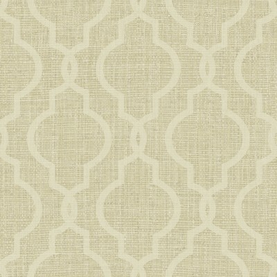 Brewster Wallcovering Geometric Jute Gold Quatrefoil Wallpaper Gold