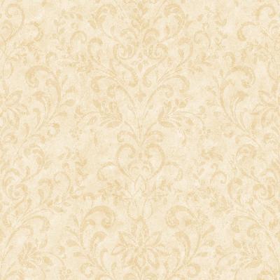 Brewster Wallcovering Phillip Cream Country Damask Wallpaper Neutral