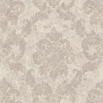 Brewster Wallcovering Red Dreamy Damask Red