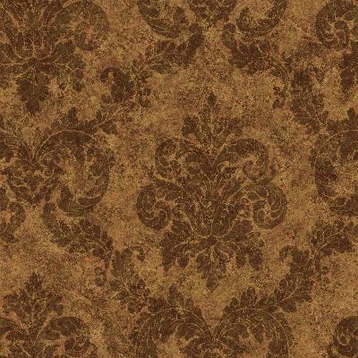 Brewster Wallcovering Chocolate Dreamy Damask Chocolate