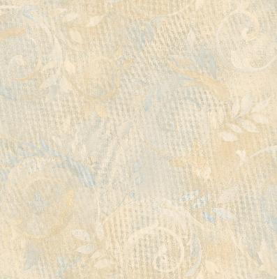 Brewster Wallcovering Blue Contemporary Acanthus Blue