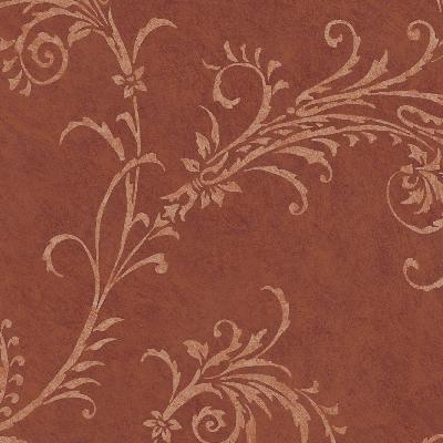 Brewster Wallcovering Red Rice Paper Scroll Red