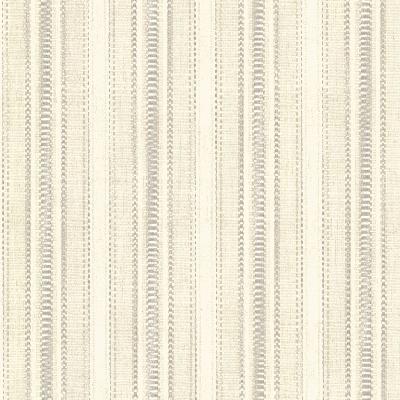 Brewster Wallcovering Ellsworth Grey Sunny Stripe Grey