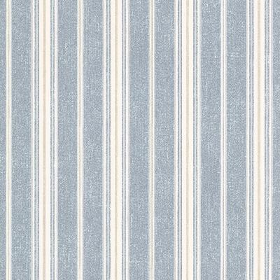 Brewster Wallcovering Jonesport Denim Cabin Stripe Denim