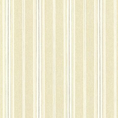Brewster Wallcovering Jonesport Sand Cabin Stripe Sand