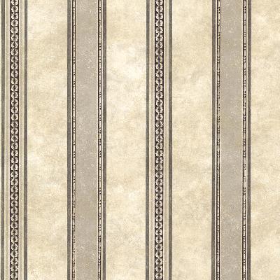 Brewster Wallcovering Castine Charcoal Tuscan Stripe Charcoal
