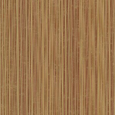 Brewster Wallcovering Wells Burnt Sienna Candy Stripe Burnt Sienna