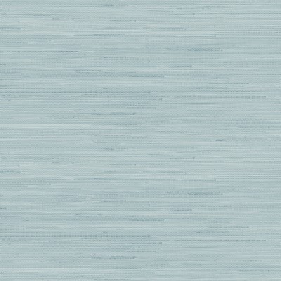 Brewster Wallcovering Sky Blue Classic Faux Grasscloth Peel & Stick Wallpaper Blues