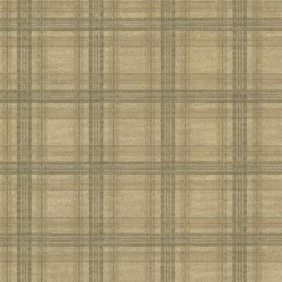 Brewster Wallcovering Fox Hollow Olive Plaid Olive