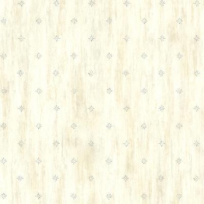 Brewster Wallcovering Heron Blue Stencil Starburst Blue