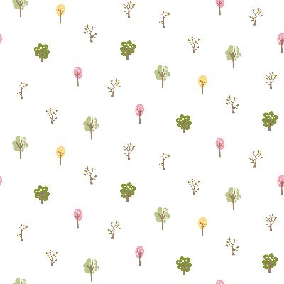 Brewster Wallcovering Perennial Pink Arbor Toss Wallpaper Green