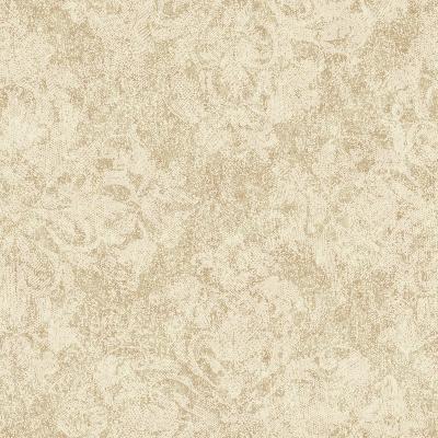 Brewster Wallcovering Leia Beach Lace Damask Wallpaper Gold
