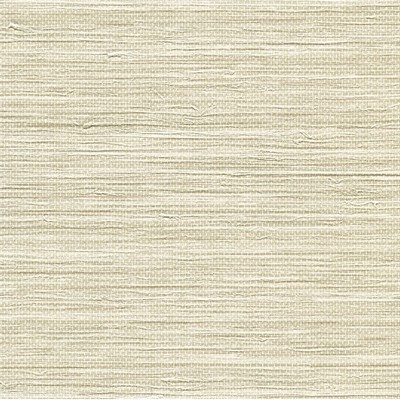 Warner Viendra Cream Faux Grasscloth Wallpaper Neutral