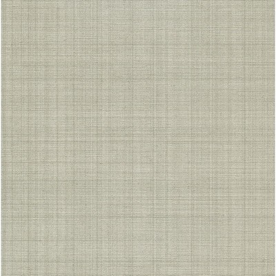 Warner Russel Ice Textured Faint Tartan Wallpaper Grey