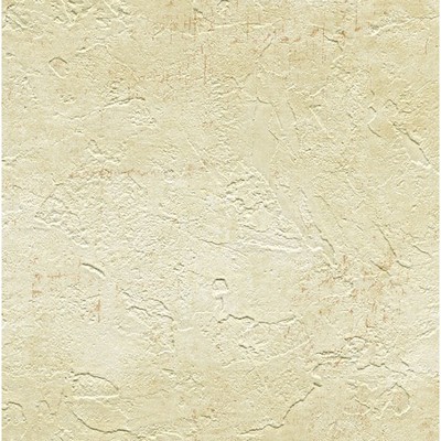 Warner Plumant Buttered Faux Plaster Texture Wallpaper Yellow