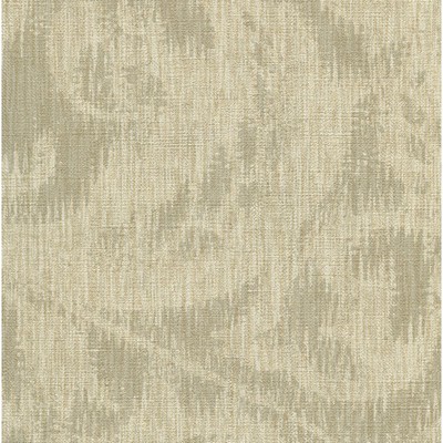 Warner Flynt Hops Modern Damask Fade Wallpaper Brown