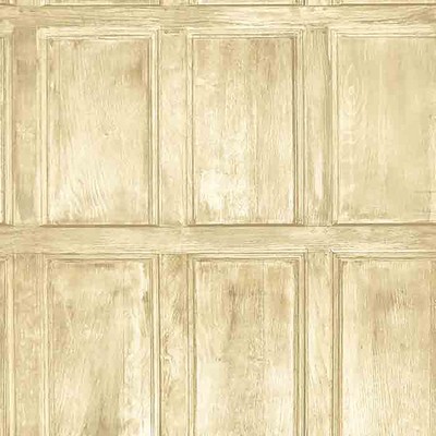 Brewster Wallcovering Common Room Beige Wainscoting Wallpaper Beige
