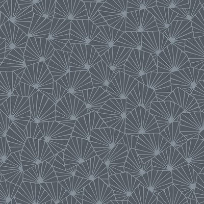 Brewster Wallcovering Blomma Charcoal Geometric Wallpaper Charcoal