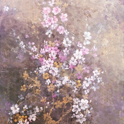Brewster Wallcovering Hanami Wall Mural Purples