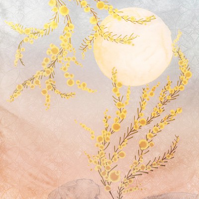 Brewster Wallcovering Sol Wall Mural Pastels