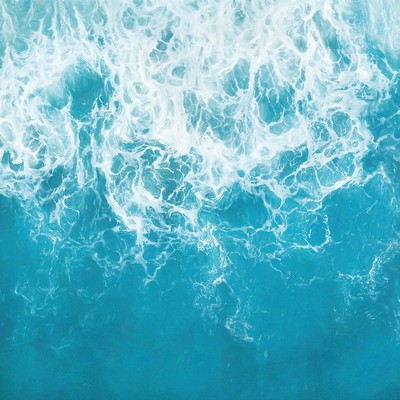 Brewster Wallcovering The Shore Wall Mural Blues