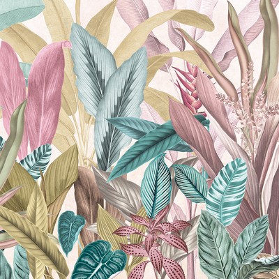 Brewster Wallcovering Mathilda Wall Mural Multicolor