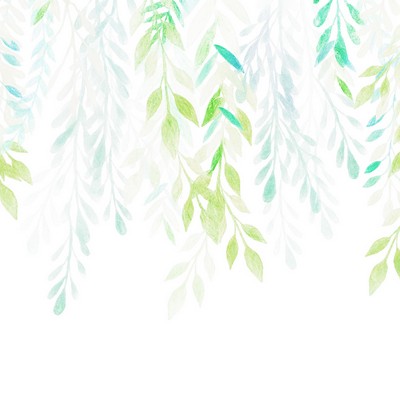 Brewster Wallcovering Summer Leaves Wall Mural Greens