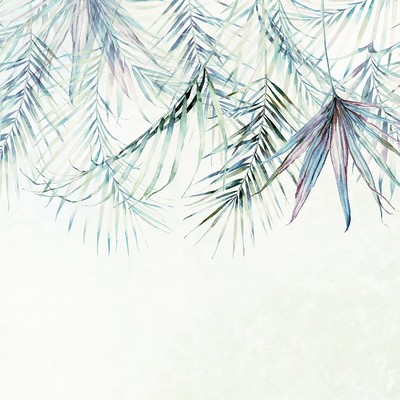 Brewster Wallcovering Palm Spring Wall Mural Blues