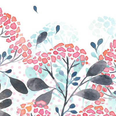 Brewster Wallcovering Summer Breath Wall Mural Pinks