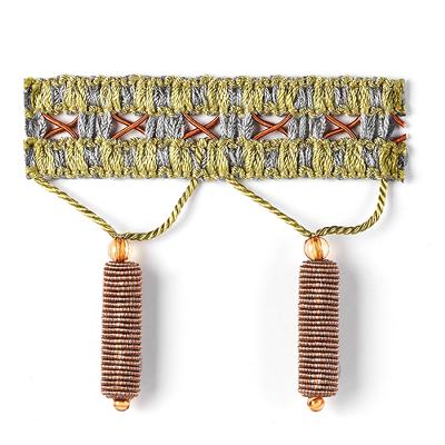Stout Trim Belair Tassel Fringe BAYBERRY