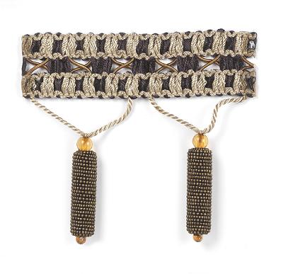 Stout Trim Belair Tassel Fringe GRANITE