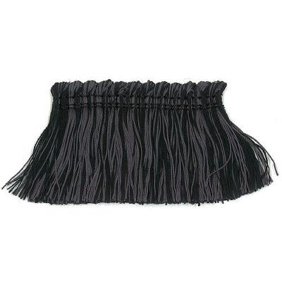 Stout Trim Debonair Brush Fringe EBONY