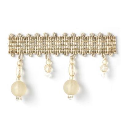 Stout Trim Faith Beaded Fringe SAND