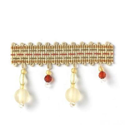 Stout Trim Faith Beaded Fringe FIESTA