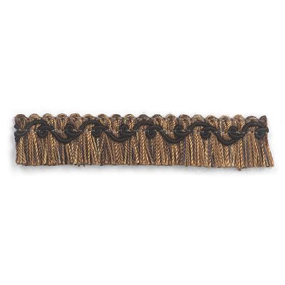 Stout Trim Genie Brush Fringe COFFEE