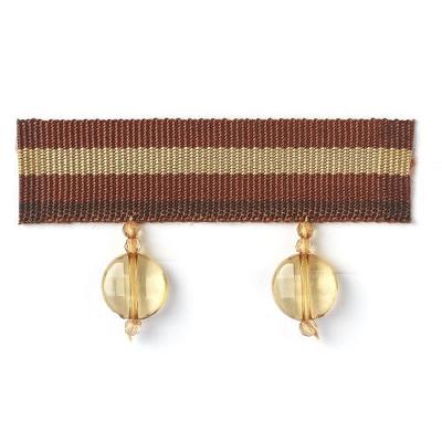 Stout Trim Issus Beaded Tape BARK