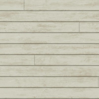 York Wallcovering Magnolia Home Skinnylap Removable Wallpaper gray/brown