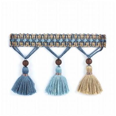 Stout Trim Saffron Tassel Fringe OCEAN