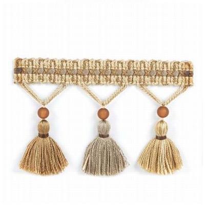 Stout Trim Saffron Tassel Fringe CHARDONNAY