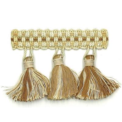 Stout Trim Sponsor Tassel Fringe SAND