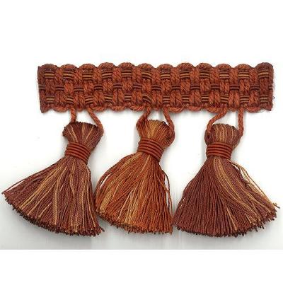 Stout Trim Sponsor Tassel Fringe PAPRIKA