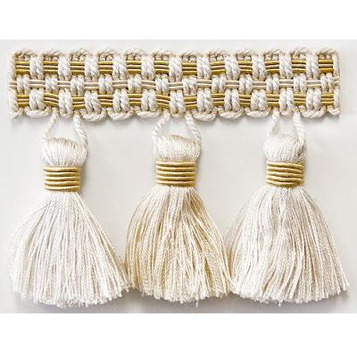 Stout Trim Sponsor Tassel Fringe IVORY