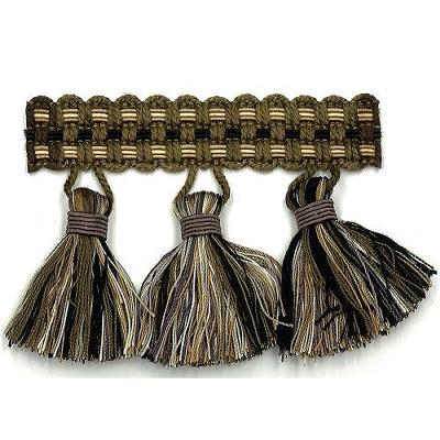 Stout Trim Sponsor Tassel Fringe CARBON