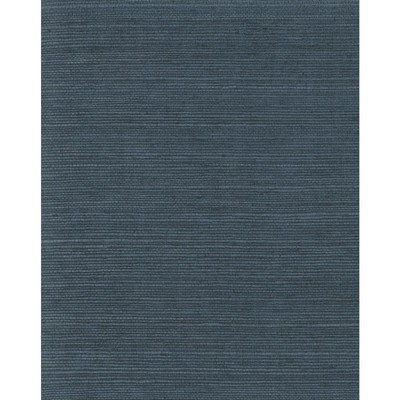 York Wallcovering Magnolia Home Plain Grass Wallpaper blue